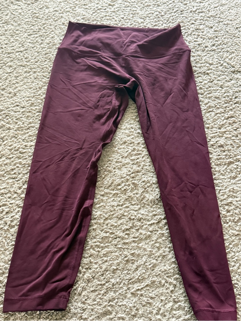 lululemon athletica Align burgundy leggings